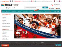 Tablet Screenshot of meblo.hr